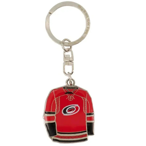 3 For 30 $ NHL - Carolina Hurricanes Jersey  Keyring (HURJKR) - Picture 1 of 2